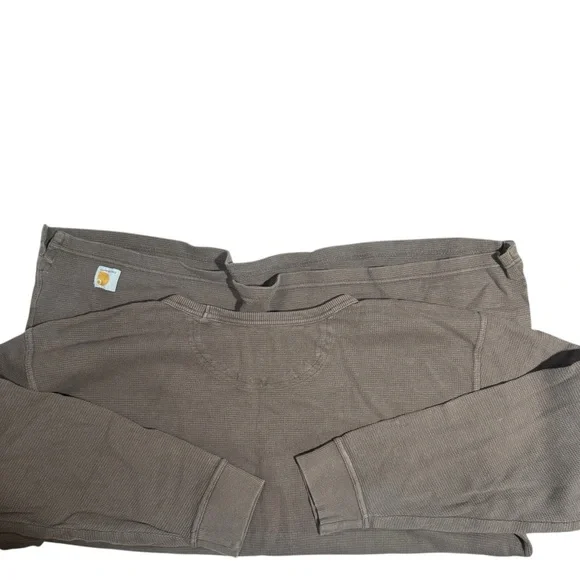 Carhartt Taupe Waffle Knit Top - Picture 5 of 14